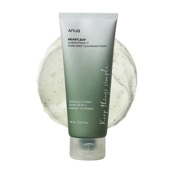 Anua - Heartleaf Quercetinol Pore Deep Cleansing Foam